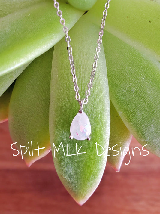 Small Drop Breastmilk Pendant